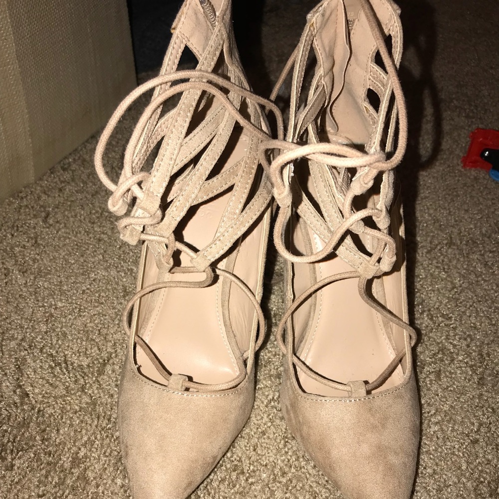 Nude heels